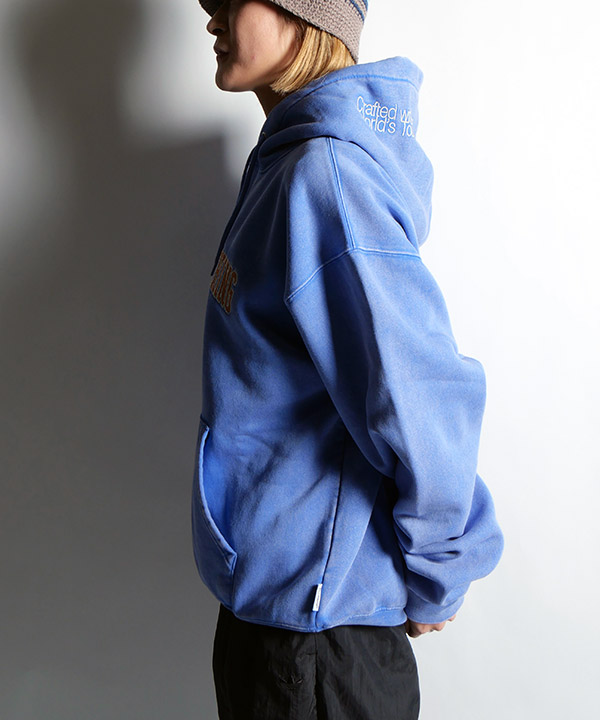 ARCH LOGO FADED HOODIE