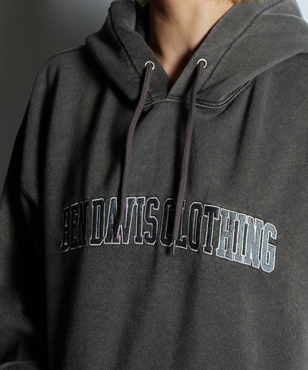 ARCH LOGO FADED HOODIE