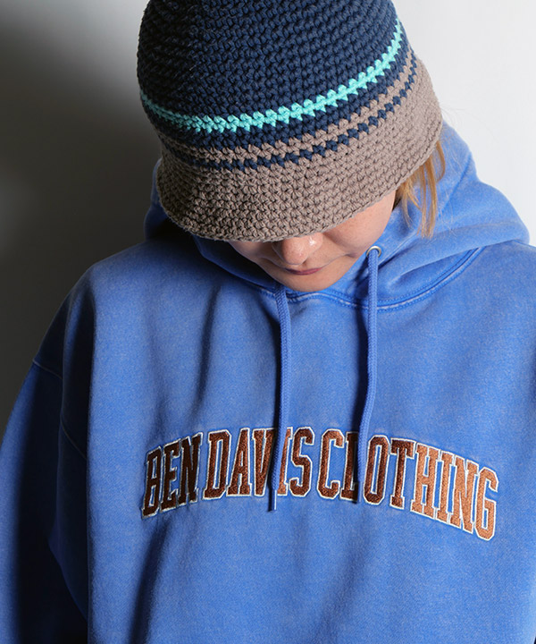 ARCH LOGO FADED HOODIE