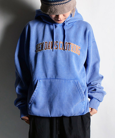 ARCH LOGO FADED HOODIE