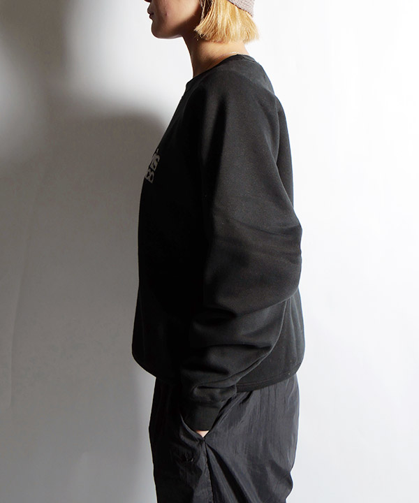 CENTER LOGO RAGLAN CREW (70's FIT)