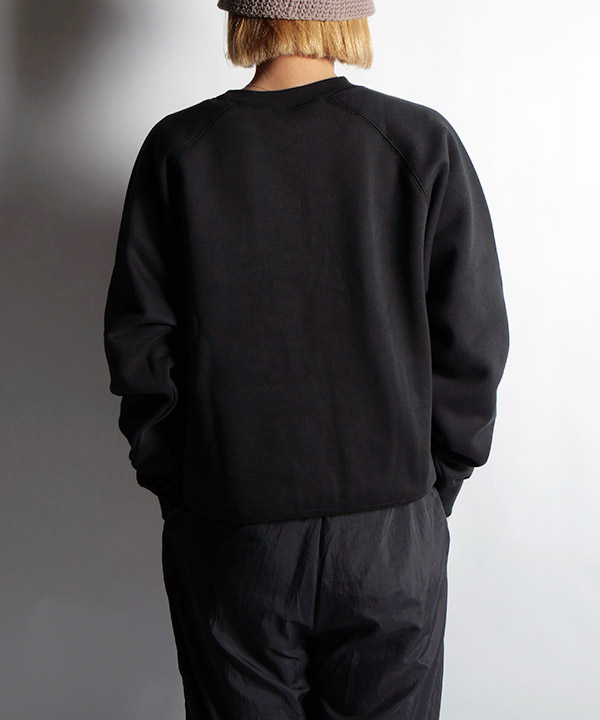 CENTER LOGO RAGLAN CREW (70's FIT)