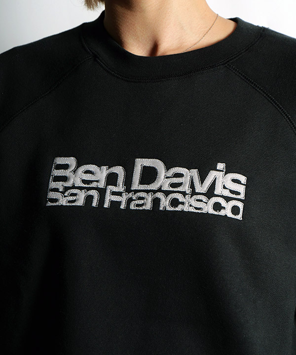 CENTER LOGO RAGLAN CREW (70's FIT)