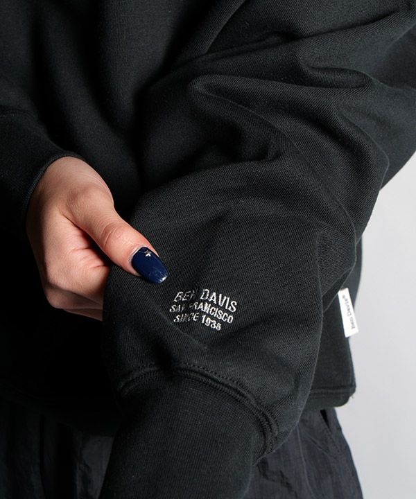 CENTER LOGO RAGLAN CREW (70's FIT)