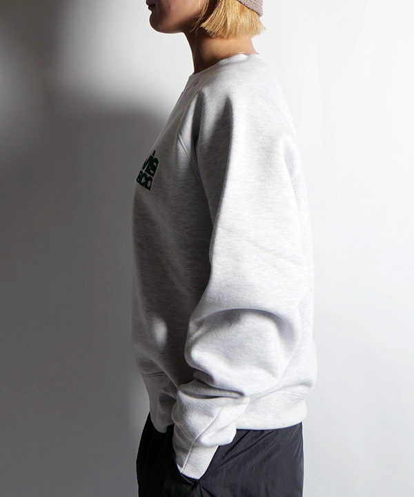 CENTER LOGO RAGLAN CREW (70's FIT)