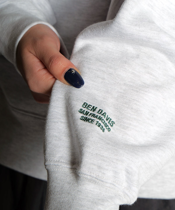 CENTER LOGO RAGLAN CREW (70's FIT)