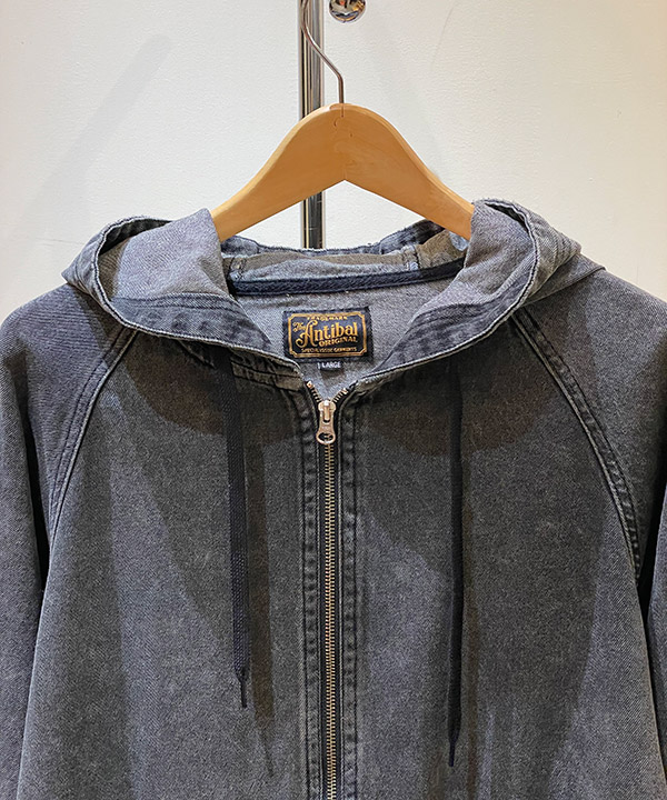 DENIM HOOD JKT