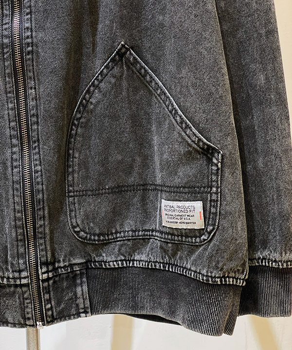DENIM HOOD JKT