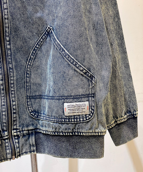 DENIM HOOD JKT