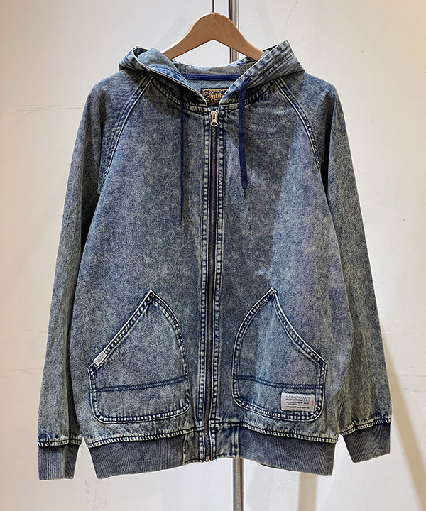 DENIM HOOD JKT(ネイビー)