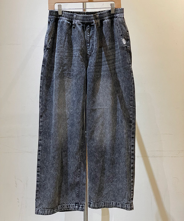 DENIM DRAWSTORING PT(ブラック)