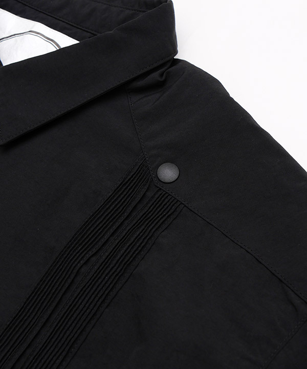S/S GUAYABERA SHIRT -ブラック-