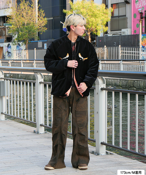 SOUVENIR GOOSE BAY JACKET -ブラック-