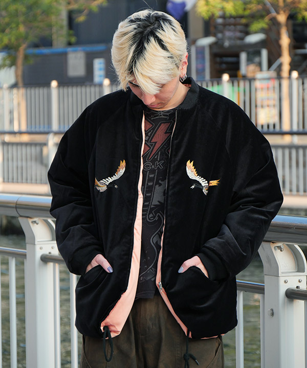 SOUVENIR GOOSE BAY JACKET -ブラック-