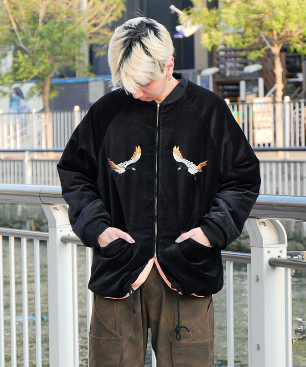 SOUVENIR GOOSE BAY JACKET -ブラック-