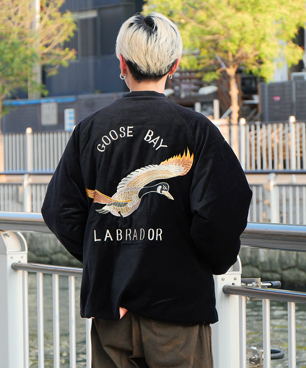 SOUVENIR GOOSE BAY JACKET -ブラック-