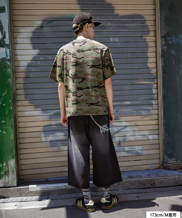 【8月8日販売開始】DSS DENIM HALF PANTS -ブラック-