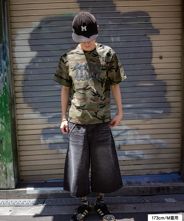 【8月8日販売開始】DSS DENIM HALF PANTS -ブラック-