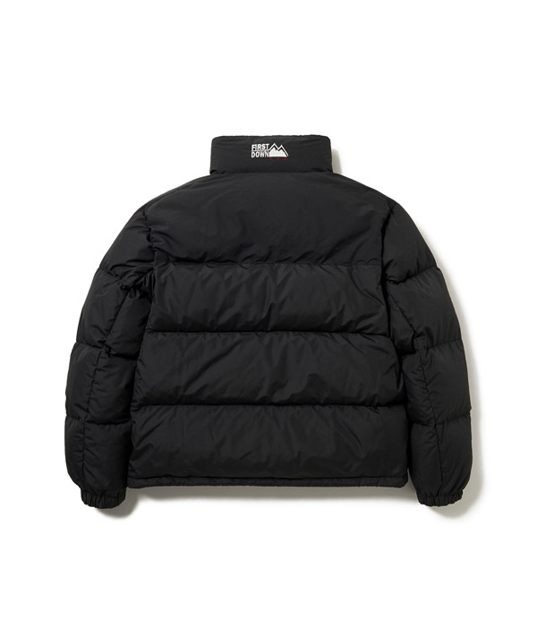 RABBIT FOOT × FIRST DOWN BUBBLE DOWN JKT MICROFT -ブラック-