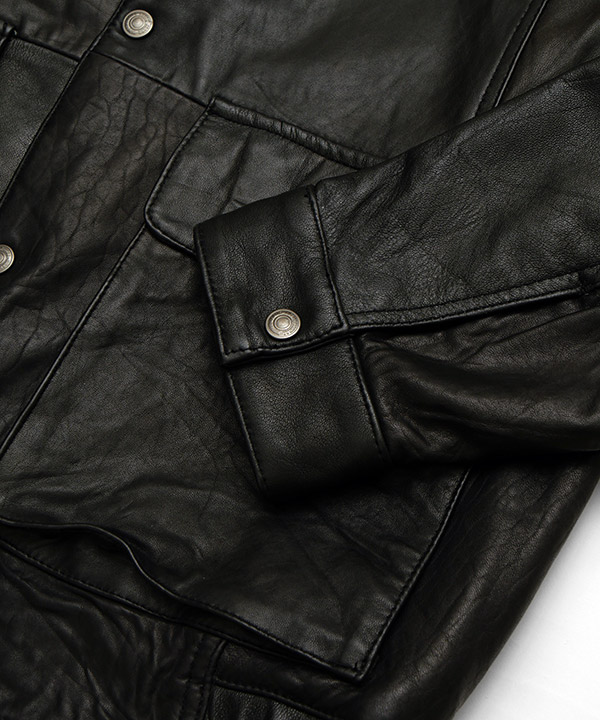 Reproduct Leather Flight Jacket