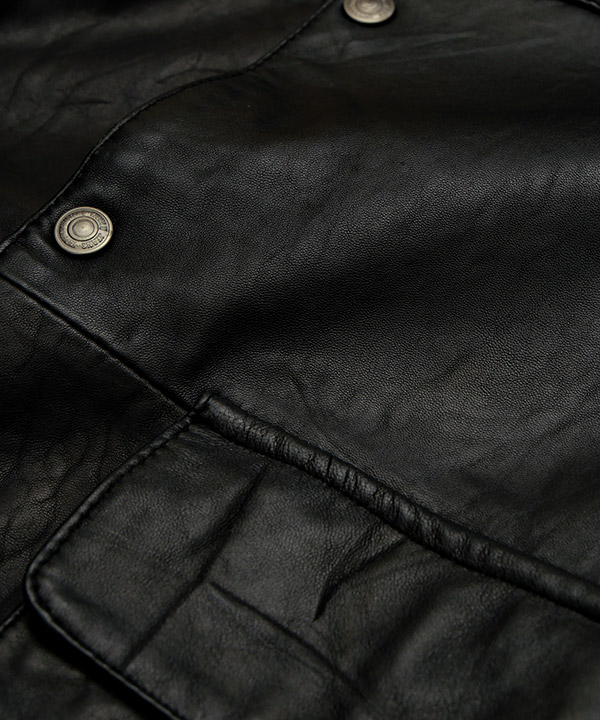 Reproduct Leather Flight Jacket