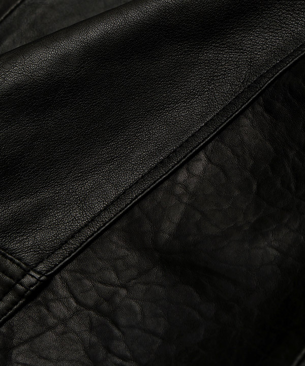 Reproduct Leather Flight Jacket
