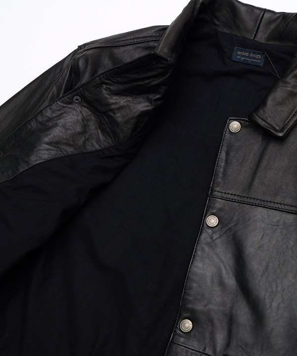 Reproduct Leather Flight Jacket
