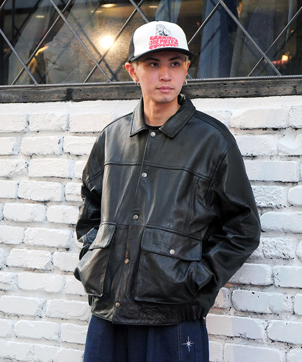Reproduct Leather Flight Jacket