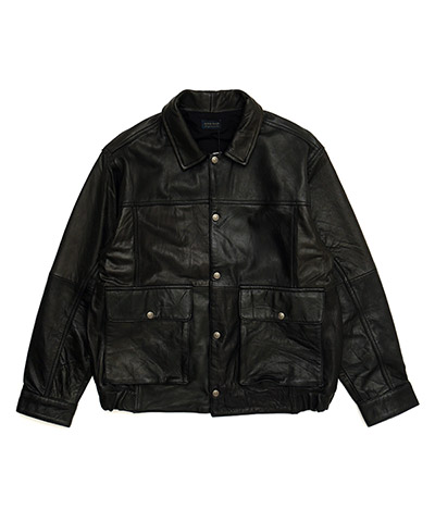 Reproduct Leather Flight Jacket