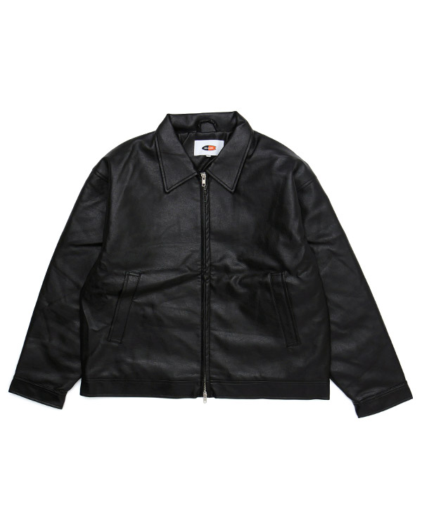 MELLOW Eco Leather JACKET -ブラック-