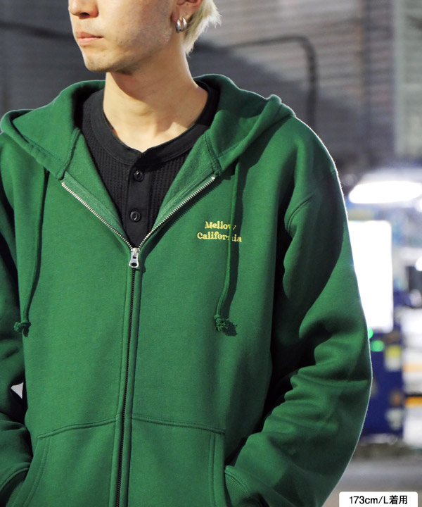 FLOWER ZIP HOODIE