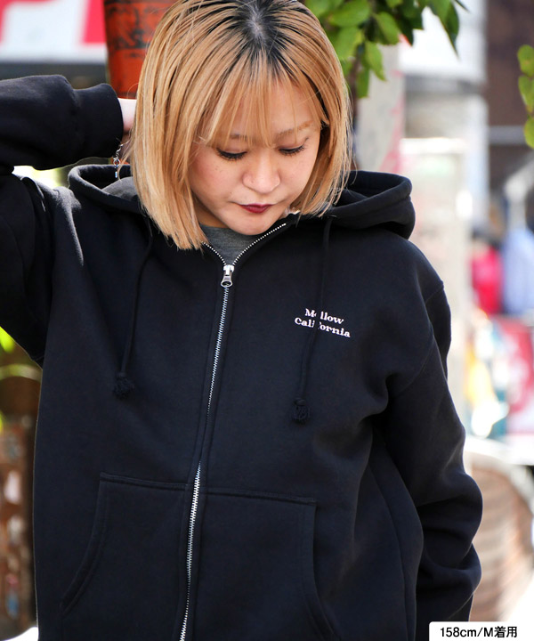 FLOWER ZIP HOODIE