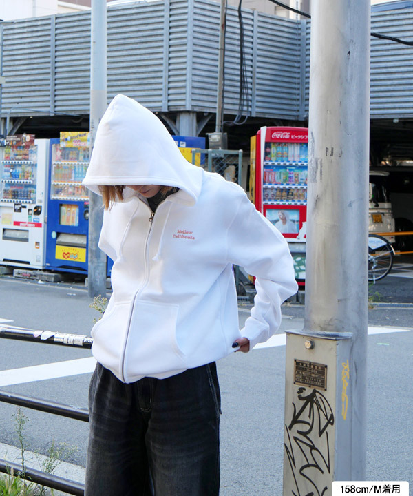 FLOWER ZIP HOODIE
