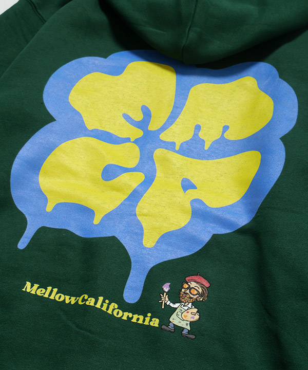 FLOWER ZIP HOODIE