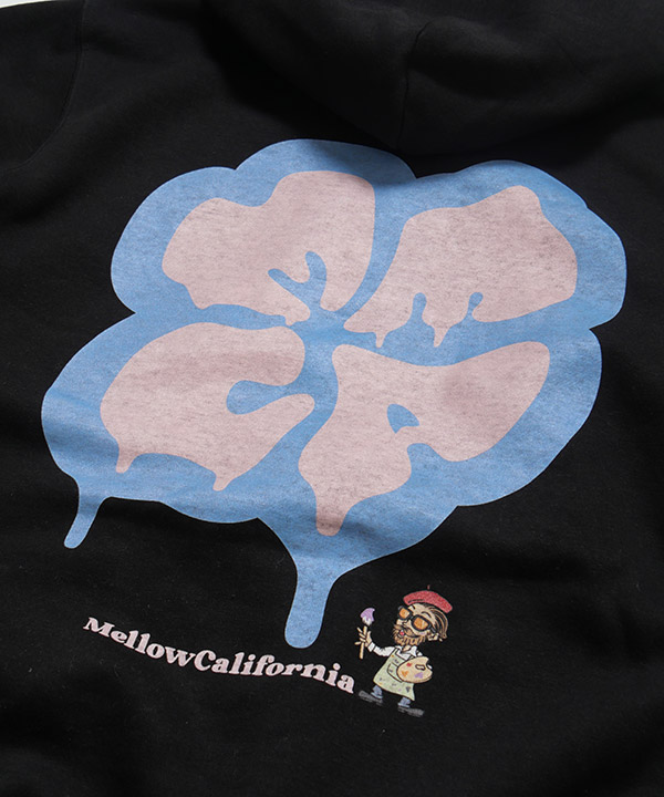 FLOWER ZIP HOODIE