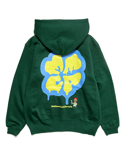 FLOWER ZIP HOODIE