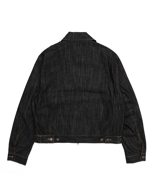 CIRCLE MARVIE DENIM JACKET -ブラック-