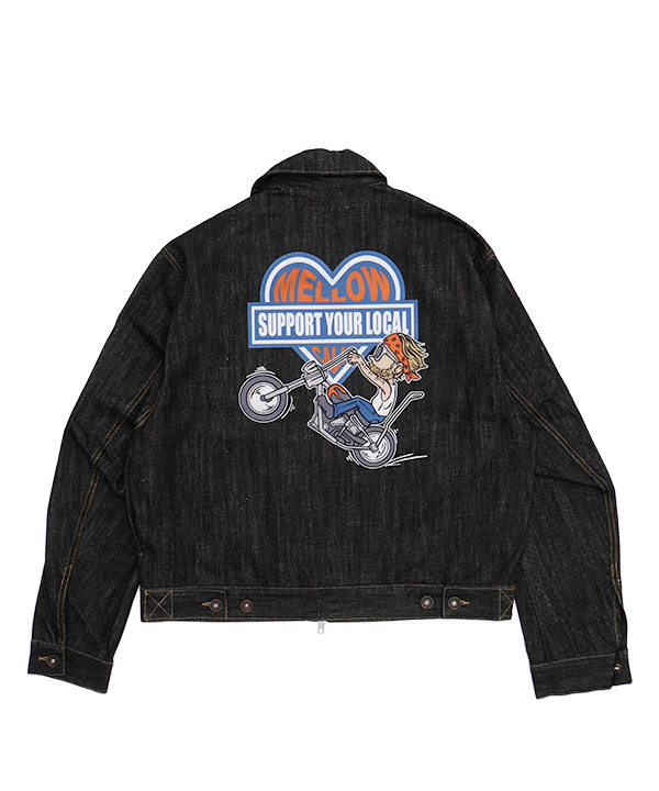 YOUR LOCAL DENIM JACKET -ブラック-