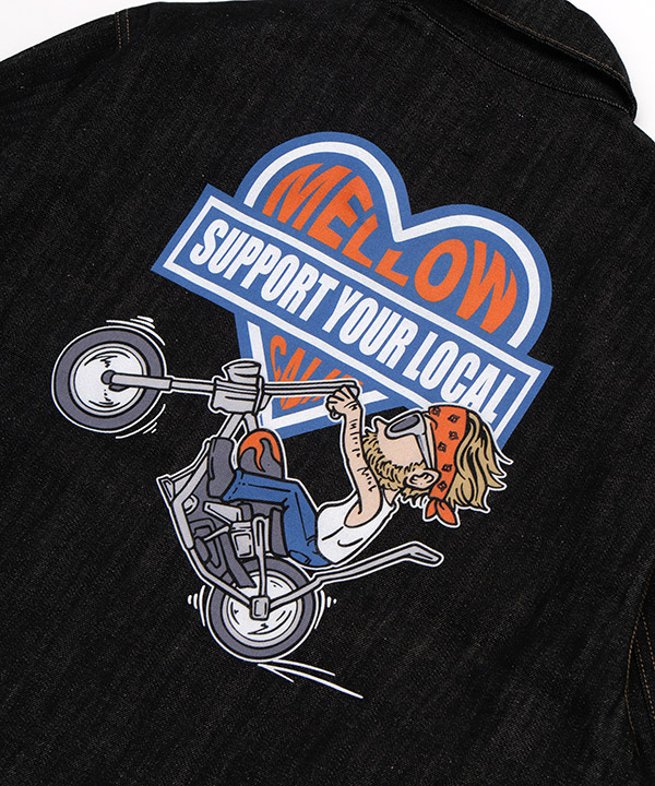 YOUR LOCAL DENIM JACKET -ブラック-