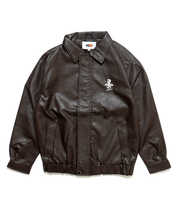 Shadow ICON ECO LEATHER JACKET(ブラウン)