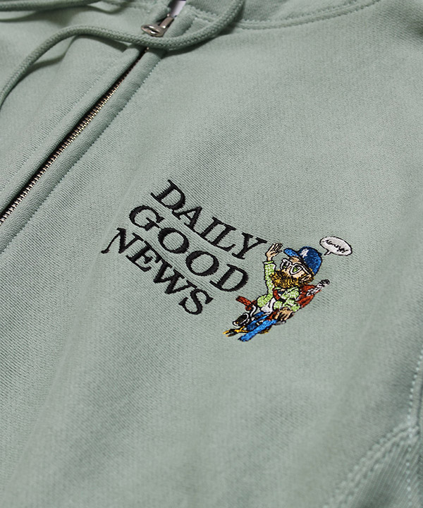 Daily Good News ZIP HOODIE