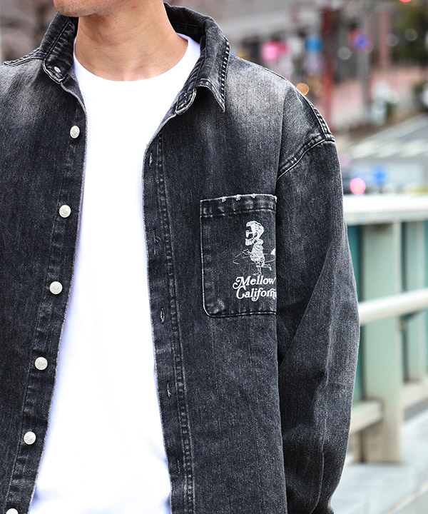 DAMAGE DENIM LS SHIRTS