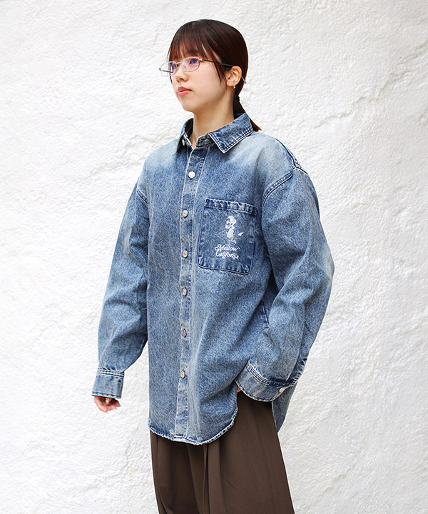 DAMAGE DENIM LS SHIRTS