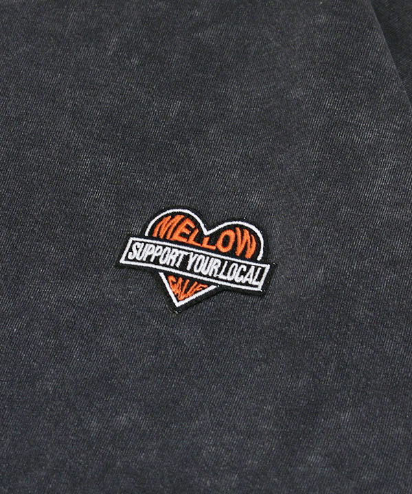 HEART LOGO PIGMENT LS TEE