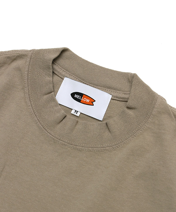 MOCK NECK OVER SS TEE