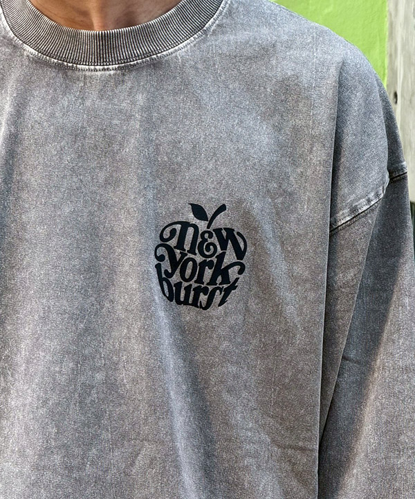 APPLE PIGMENT L/S T-SHIRT