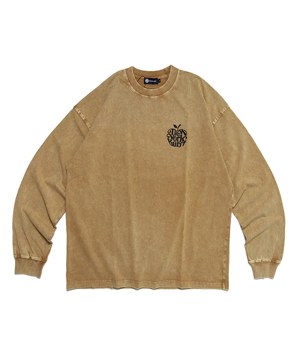 APPLE PIGMENT L/S T-SHIRT