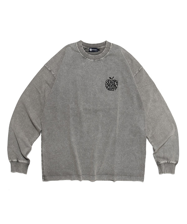 APPLE PIGMENT L/S T-SHIRT