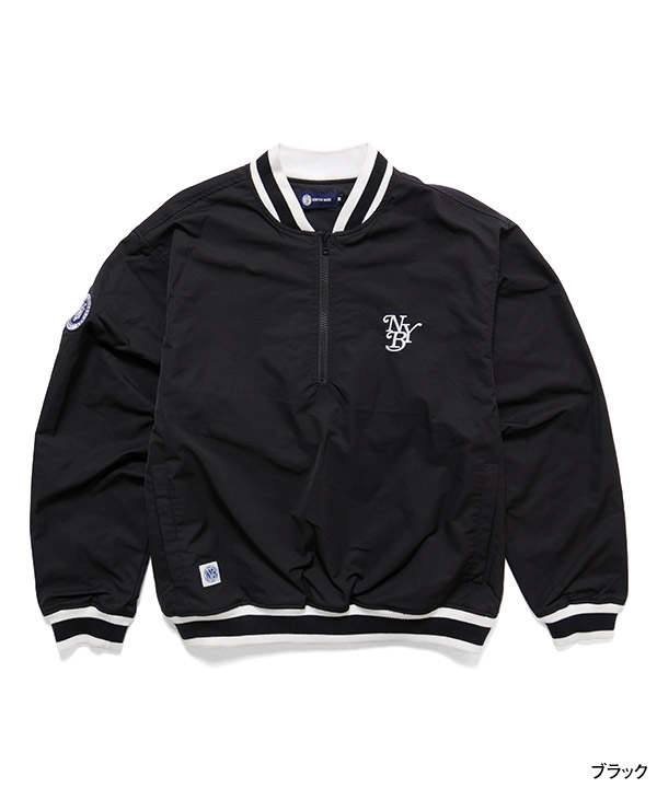 HALF ZIP NYLON