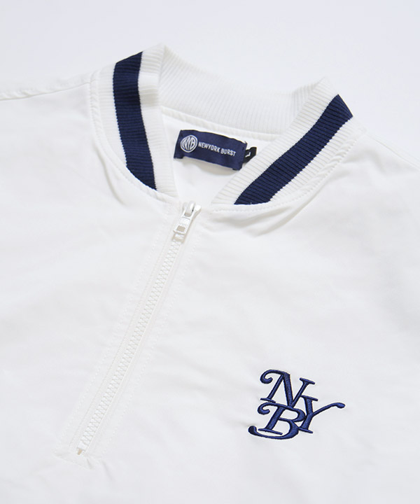 HALF ZIP NYLON